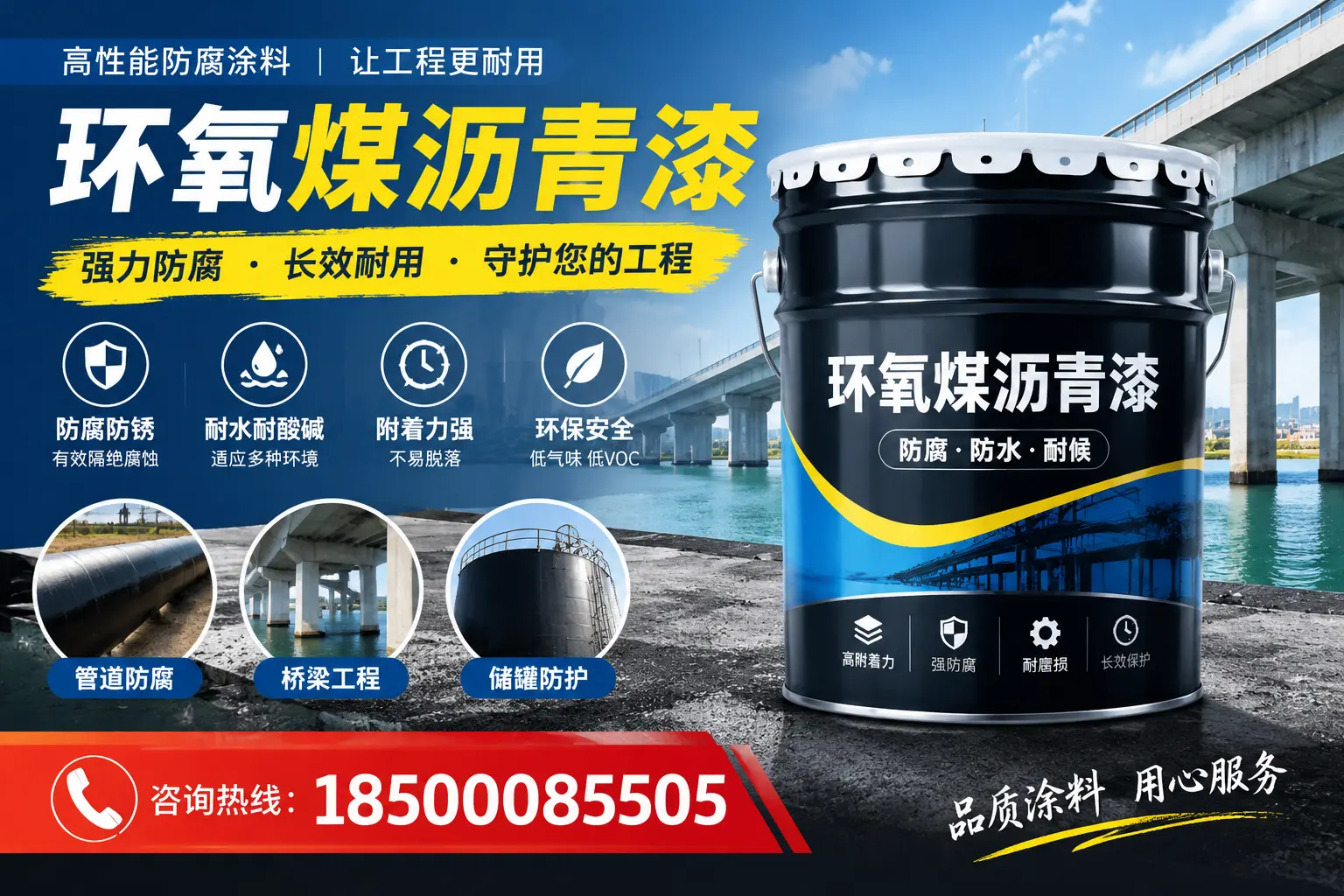环氧煤沥青漆的施工流程详解，凉山企业的必备知识
